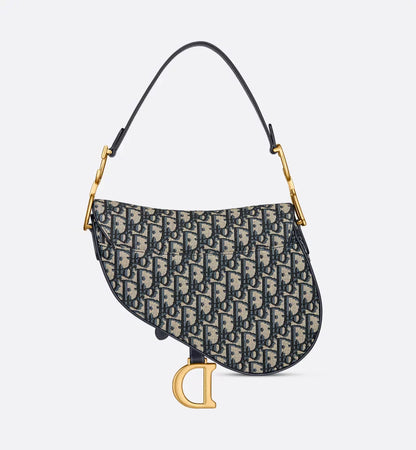 Saddle Bag With Strap - Blue Edition