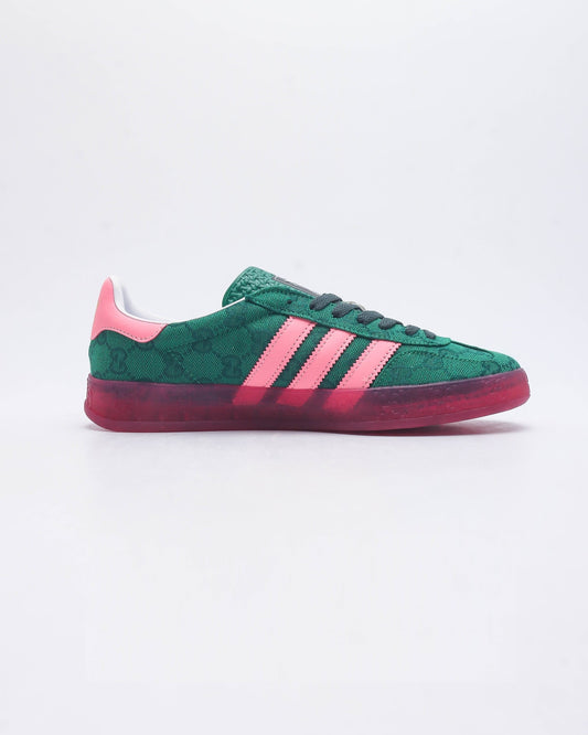 GC-Gazelle Pink Green Monogram
