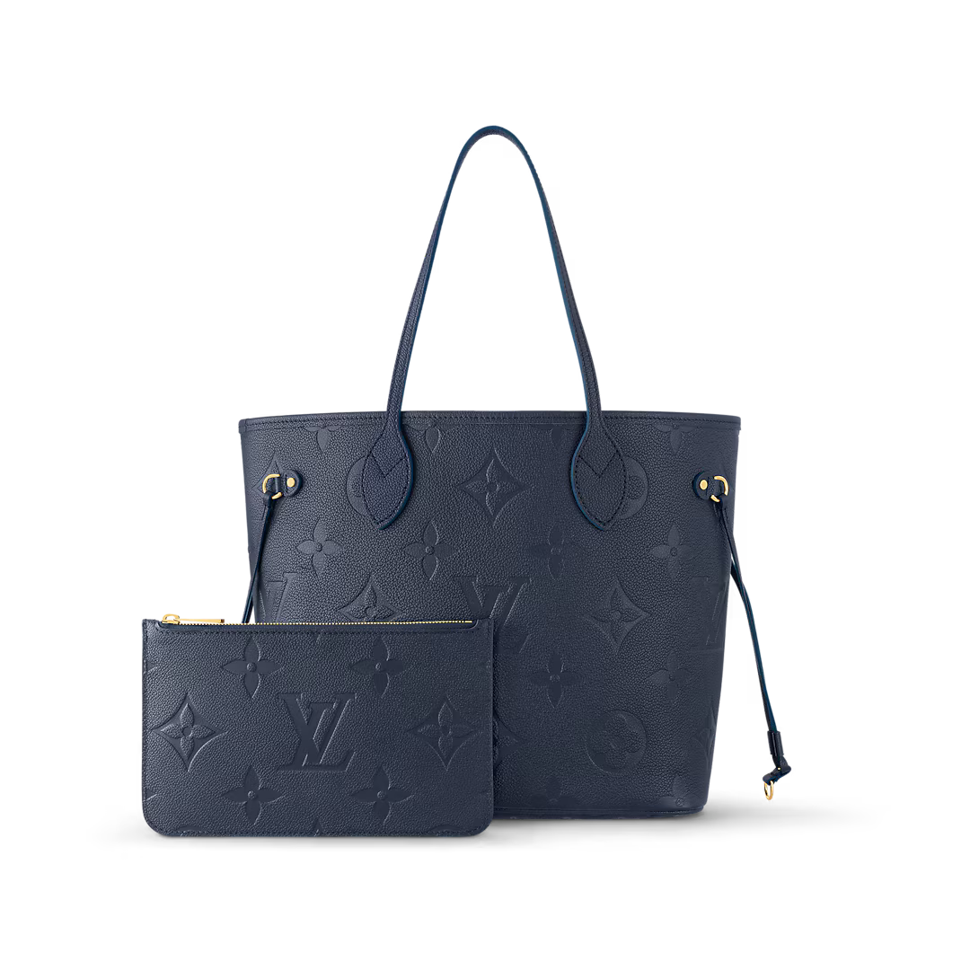 Never Full MM Monogram Empreinte Leather