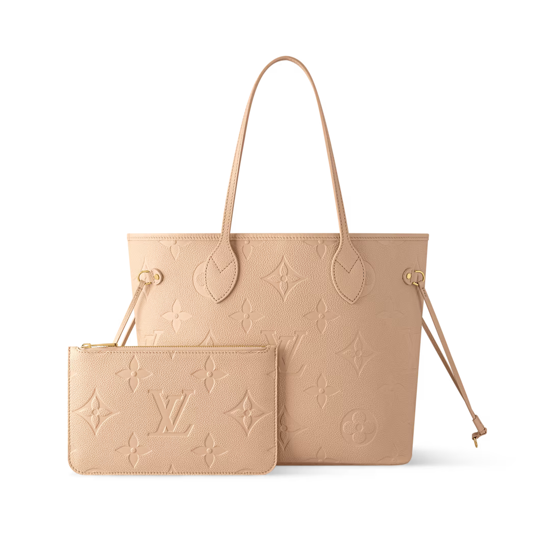 Never Full MM Monogram Empreinte Leather