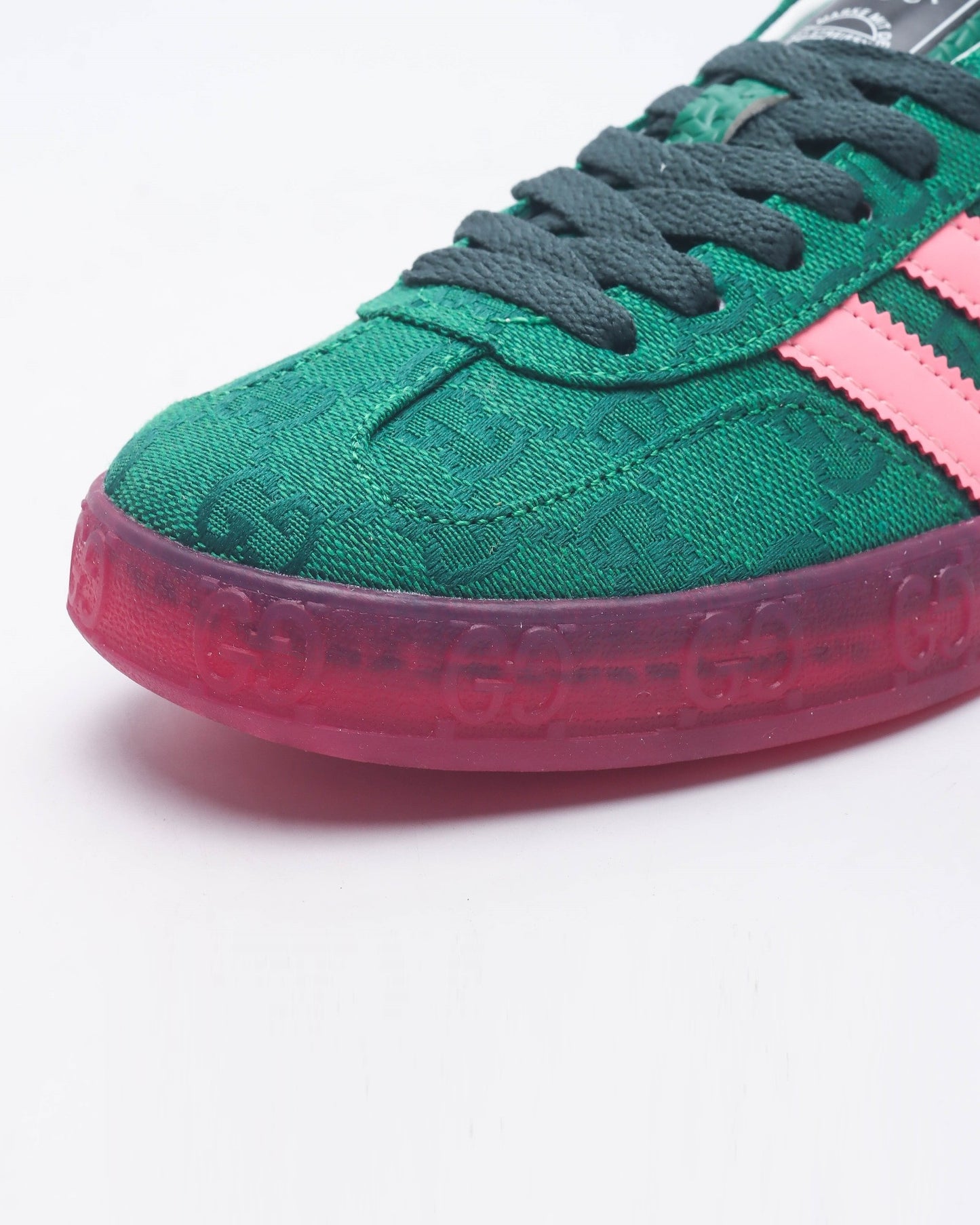 GC-Gazelle Pink Green Monogram